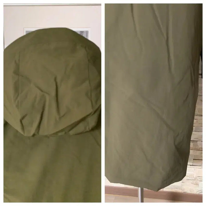 [BUNJANG] Skechers Trench Hooded Long Jacket Coat / 스케처스 트렌치야상 후드 롱점퍼코트