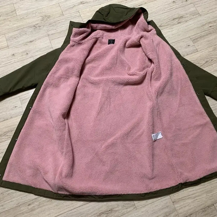 [BUNJANG] Skechers Trench Hooded Long Jacket Coat / 스케처스 트렌치야상 후드 롱점퍼코트