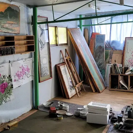 [BUNJANG] Yu Hyun Artwork - Korean Painting Collection / 유현 화백의 작품들 판매합니다. 한국화 산수화 미인도등등