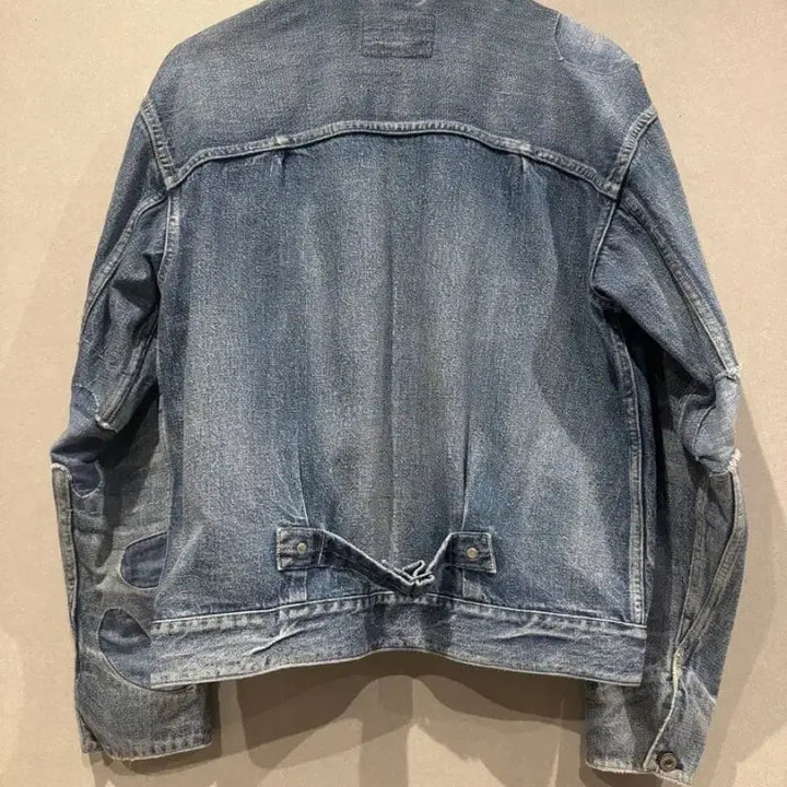 [BUNJANG] Old Joe Scott Face Denim Jacket 36 / 일주일 특가 올드조 old joe 데님 자켓 스캇 페이스 36
