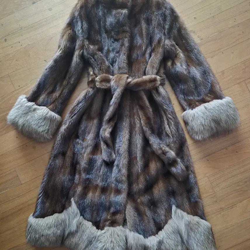 [BUNJANG] Daria Mink Long Coat / Daria 밍크 롱 코트