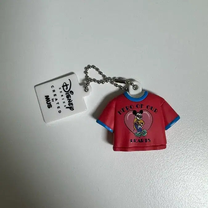 [BUNJANG] Mickey Mouse Keyring / 미키마우스 티셔츠 키링(새상품)