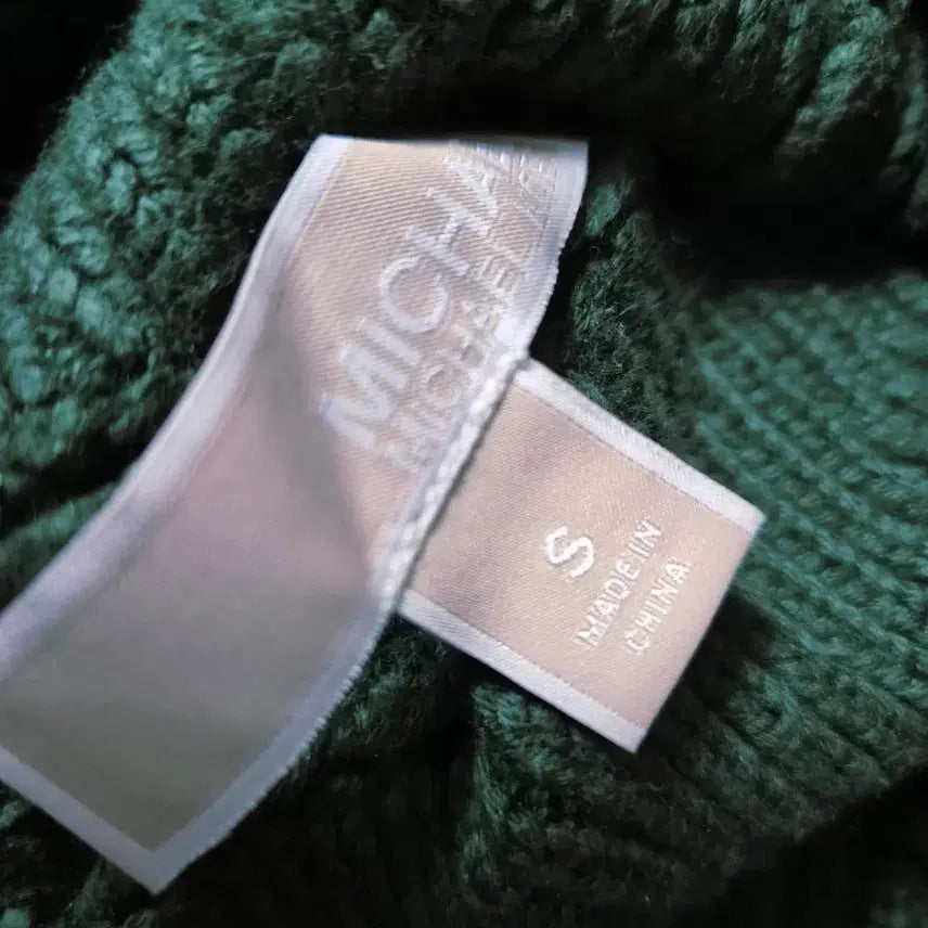 [BUNJANG] Michael Kors Green Knit Sweater S Size / 마이클코어스 그린 니트 S 사이즈