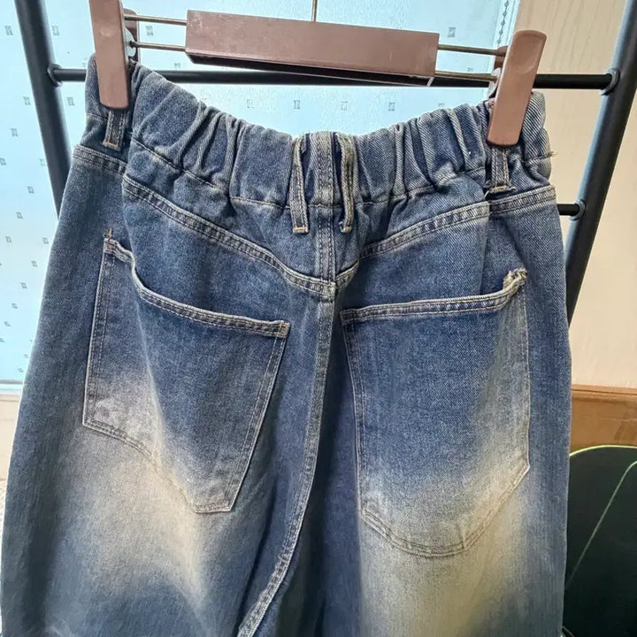 [BUNJANG] Washed Denim Pants / 워싱 데님 팬츠