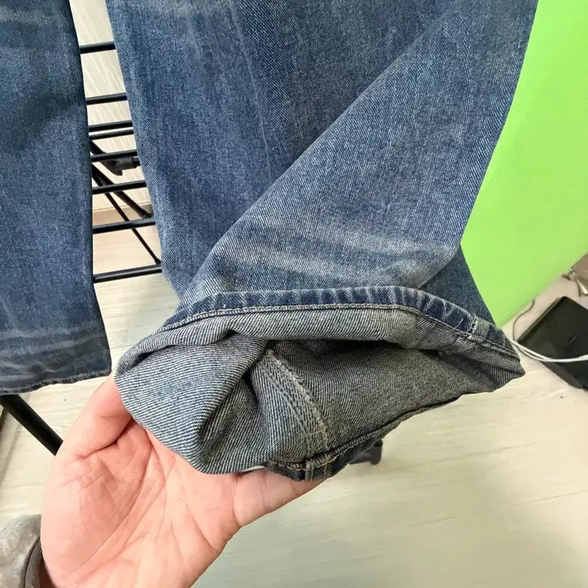 [BUNJANG] Washed Denim Pants / 워싱 데님 팬츠