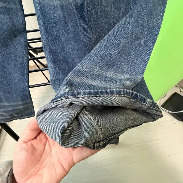 [BUNJANG] Washed Denim Pants / 워싱 데님 팬츠