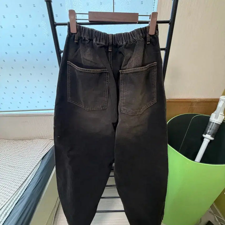 [BUNJANG] Pigment Washed Denim Pants (Brown) / 피그먼트 워싱데님 팬츠(브라운색상)