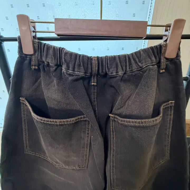 [BUNJANG] Pigment Washed Denim Pants (Brown) / 피그먼트 워싱데님 팬츠(브라운색상)