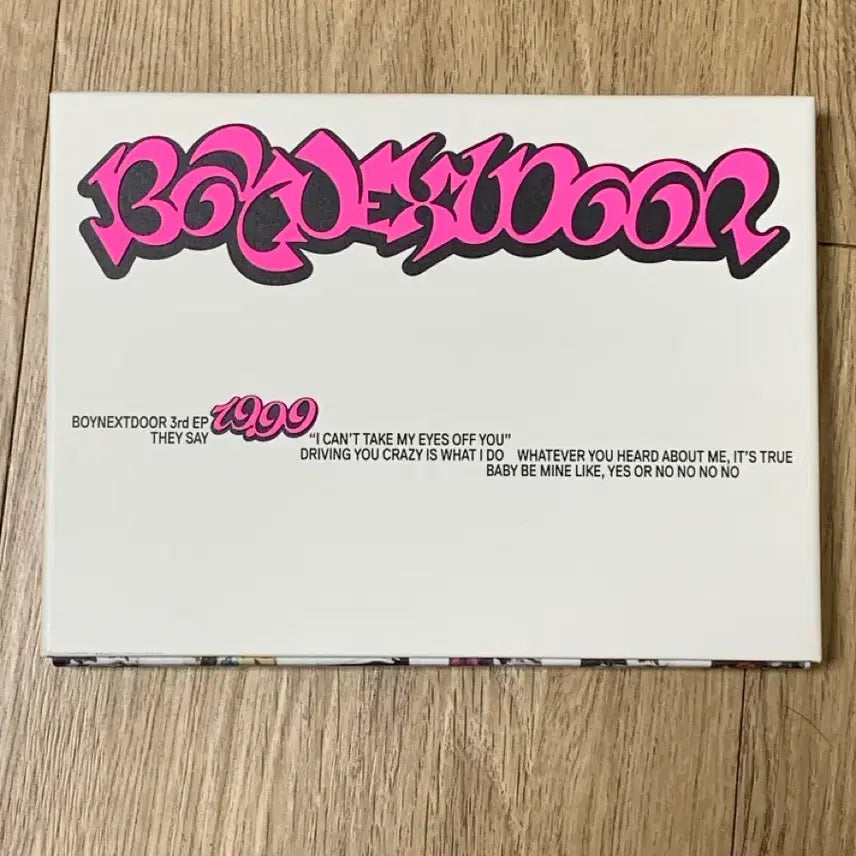 보이넥스트도어 19.99 Nice 개봉앨범