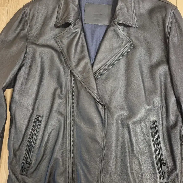 [BUNJANG] Massimo Dutti Napa Leather Jacket XL Black / (새제품) 마시모두띠 나파 양가죽 자켓 XL 블랙