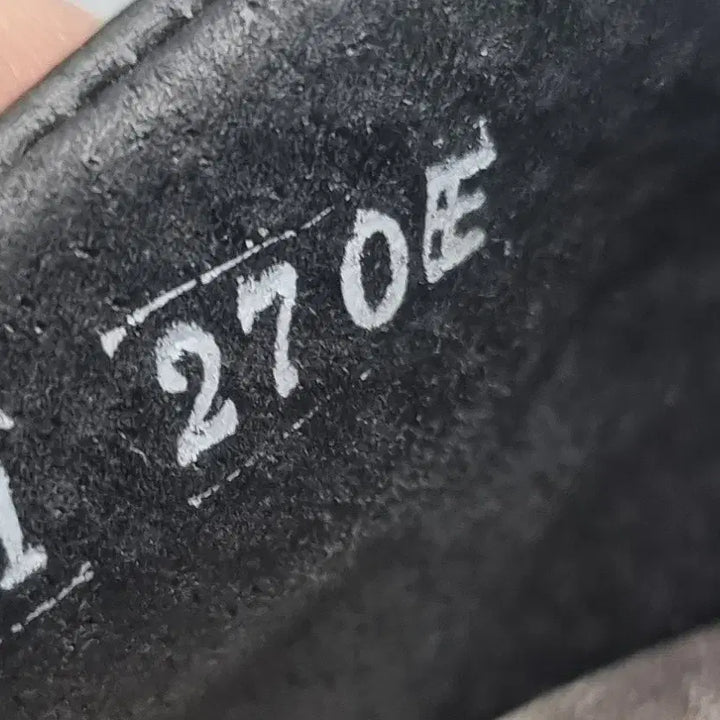 [BUNJANG] Backstay Genuine Leather Handmade Loafers 270 / 백스테이 천연소가죽 핸드메이드 로퍼 270