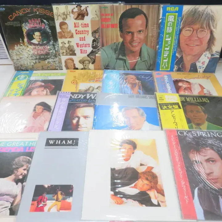 [BUNJANG] Various Artists Pop LP Bundle Set (Eric Clapton, Madonna, Billy Joel) / 팝 LP 300장 일괄(에릭 클랩튼, 마돈나, 빌리 조엘)
