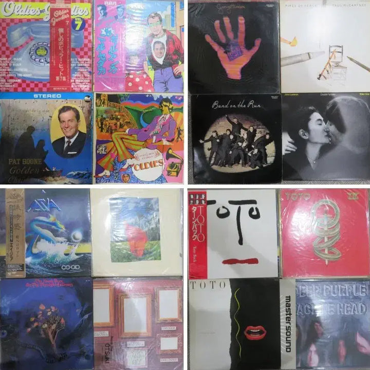 [BUNJANG] Various Artists Pop LP Bundle Set (Eric Clapton, Madonna, Billy Joel) / 팝 LP 300장 일괄(에릭 클랩튼, 마돈나, 빌리 조엘)