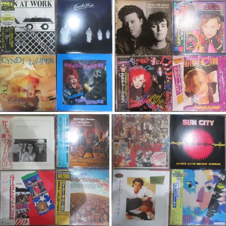 [BUNJANG] Various Artists Pop LP Bundle Set (Eric Clapton, Madonna, Billy Joel) / 팝 LP 300장 일괄(에릭 클랩튼, 마돈나, 빌리 조엘)