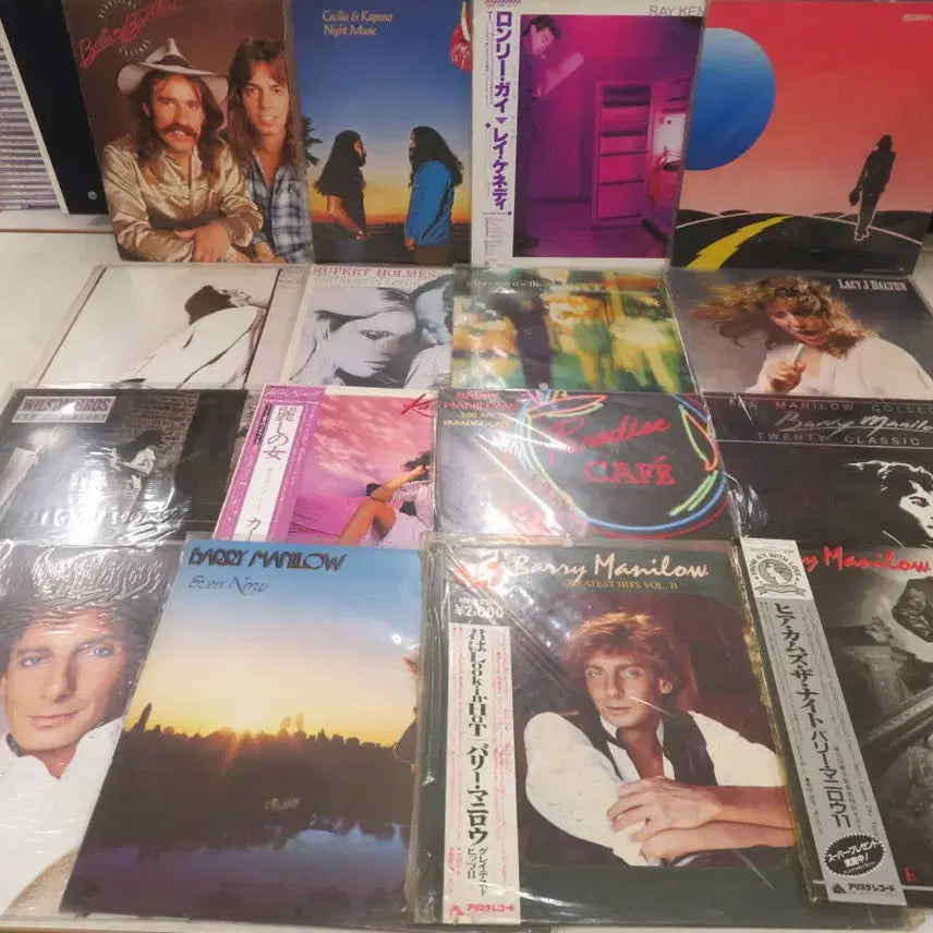 [BUNJANG] Various Artists Pop LP Bundle Set (Eric Clapton, Madonna, Billy Joel) / 팝 LP 300장 일괄(에릭 클랩튼, 마돈나, 빌리 조엘)