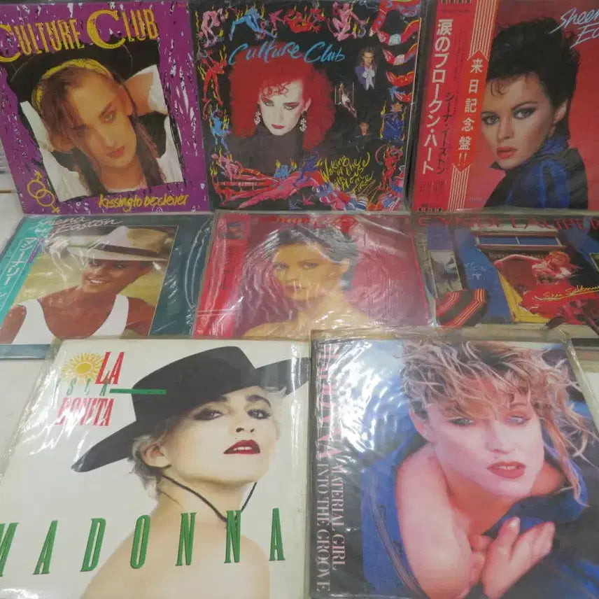 [BUNJANG] Various Artists Pop LP Bundle Set (Eric Clapton, Madonna, Billy Joel) / 팝 LP 300장 일괄(에릭 클랩튼, 마돈나, 빌리 조엘)