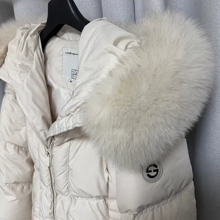 [BUNJANG] Egoist Saga Fur Padded Jacket Cream / 에고이스트 사가퍼 패딩 크림 급처- 옷장정리 - 마지막 가격내림+