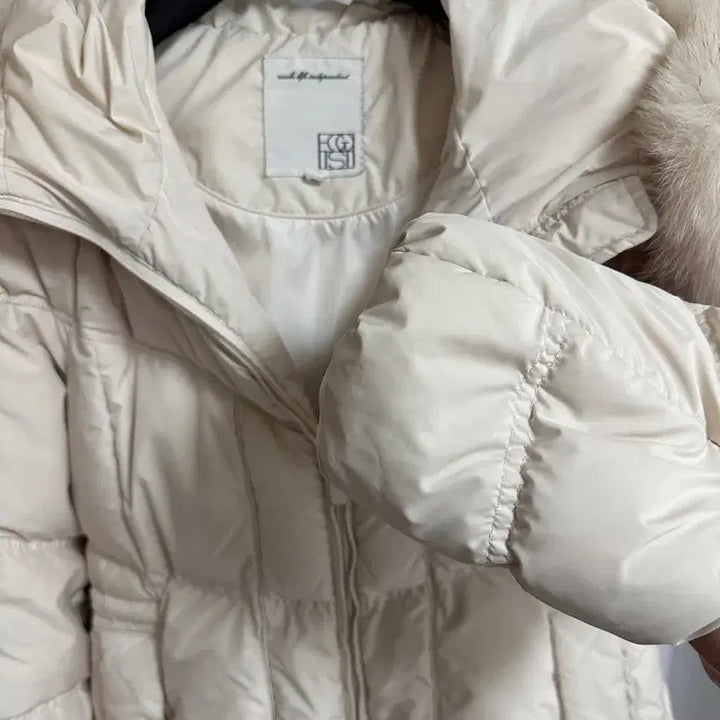 [BUNJANG] Egoist Saga Fur Padded Jacket Cream / 에고이스트 사가퍼 패딩 크림 급처- 옷장정리 - 마지막 가격내림+