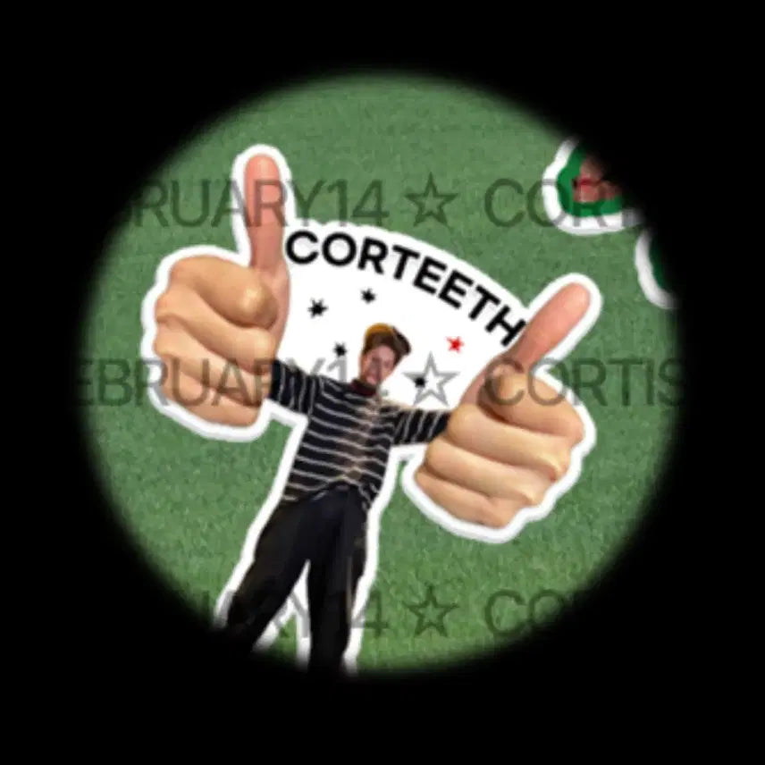 코르티스 Big 스티커 5종 세트