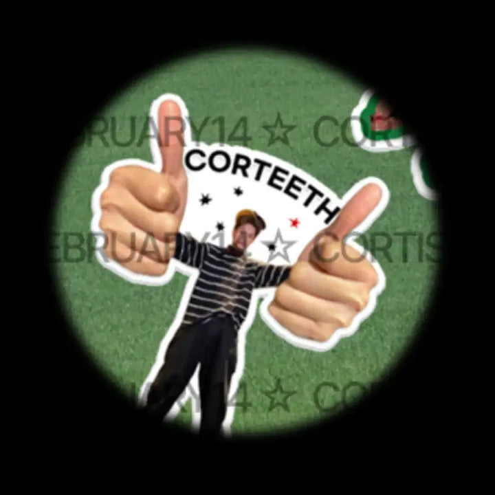 코르티스 Big 스티커 5종 세트