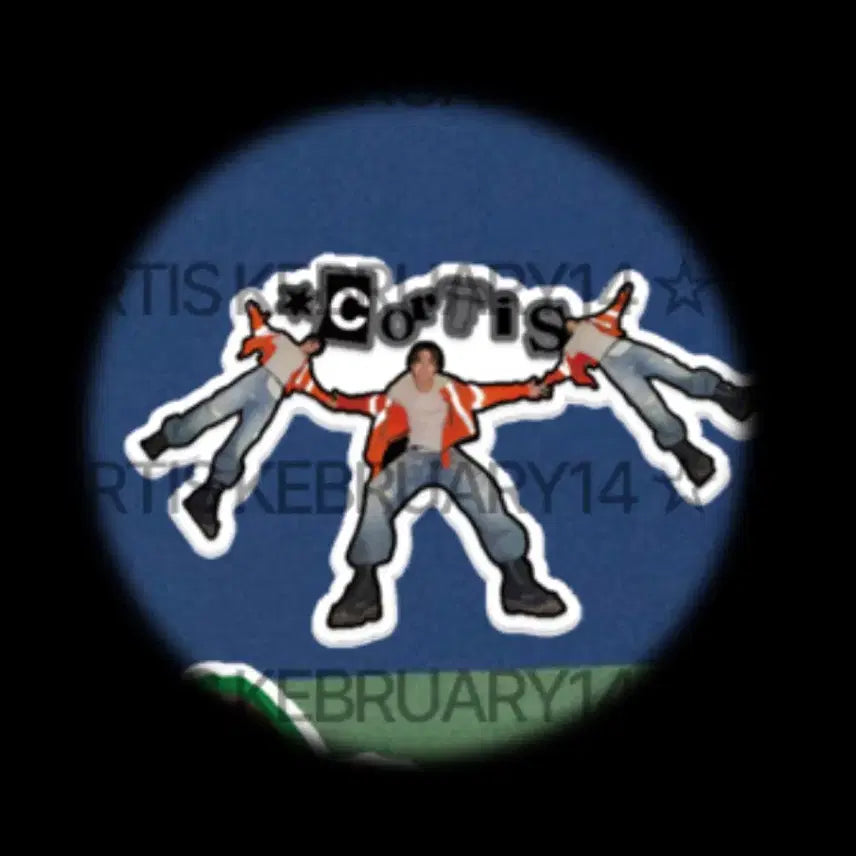 코르티스 Big 스티커 5종 세트