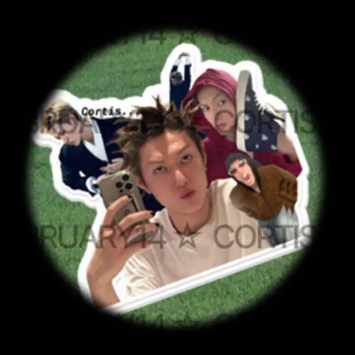 코르티스 Big 스티커 5종 세트