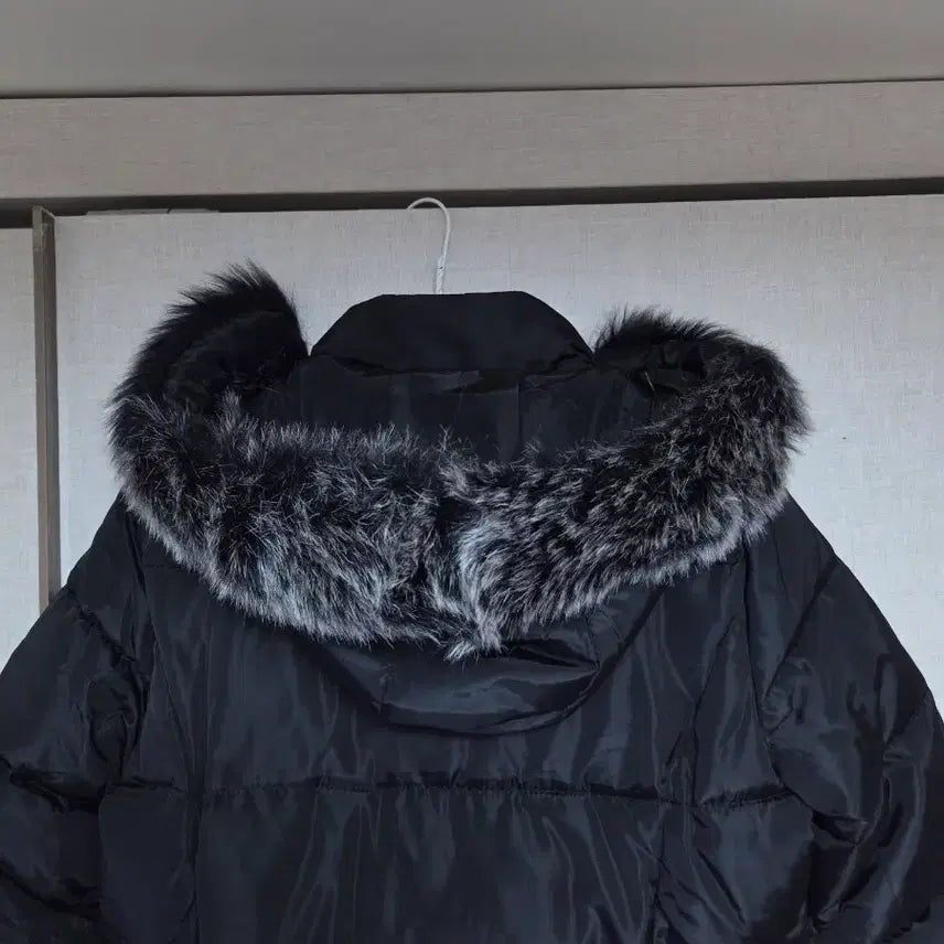 [BUNJANG] QUWEN Black Long Padding (Size 95) / 새상품]QUWEN 블랙 롱패딩 95