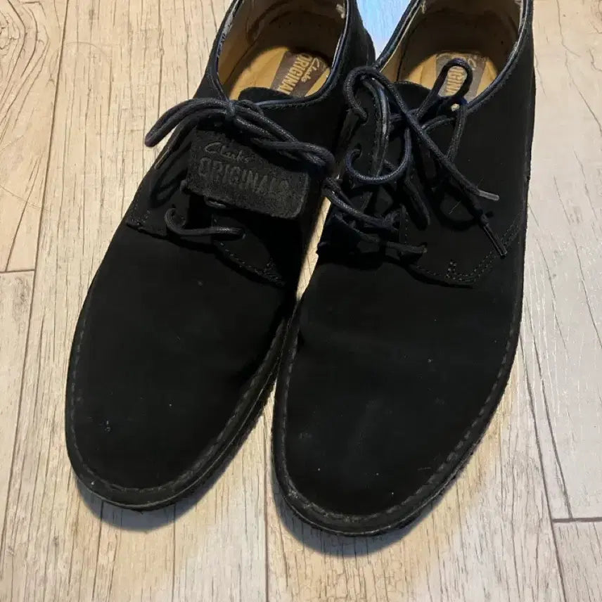 [BUNJANG] Clarks Desert London Black Shoes / [US 8.5] 클락스 데저트 런던 검정/블랙