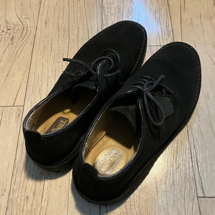 [BUNJANG] Clarks Desert London Black Shoes / [US 8.5] 클락스 데저트 런던 검정/블랙