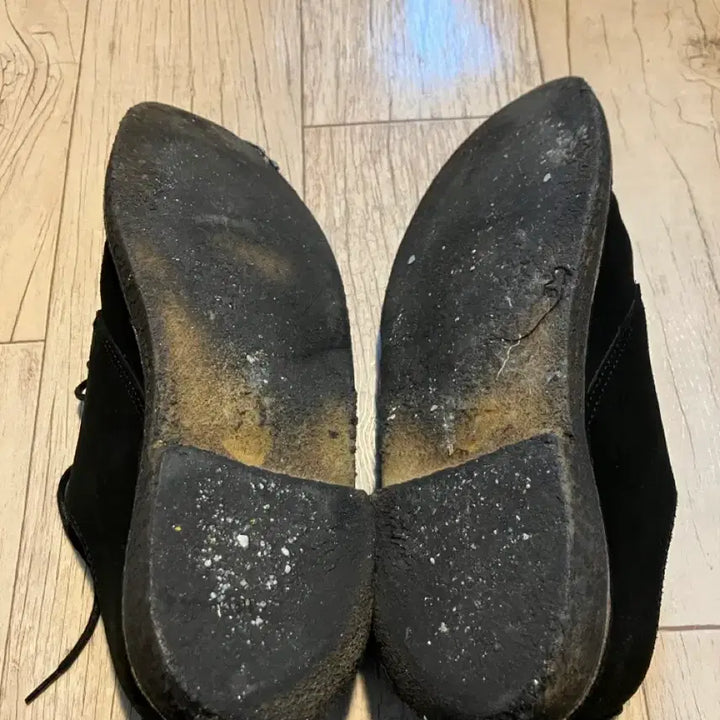 [BUNJANG] Clarks Desert London Black Shoes / [US 8.5] 클락스 데저트 런던 검정/블랙