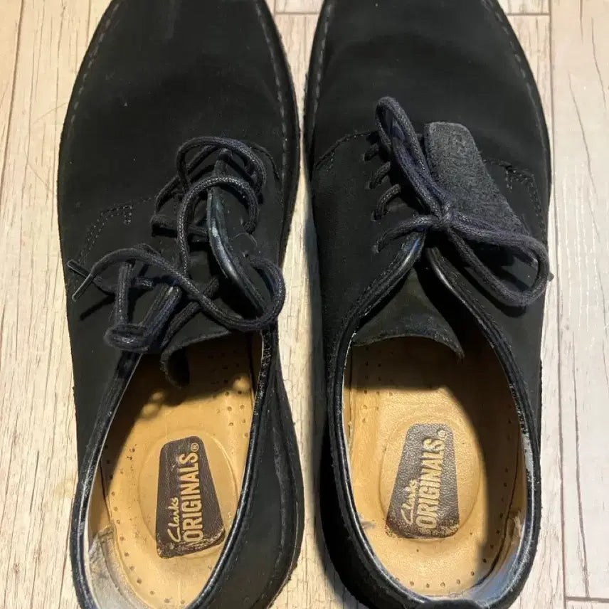 [BUNJANG] Clarks Desert London Black Shoes / [US 8.5] 클락스 데저트 런던 검정/블랙