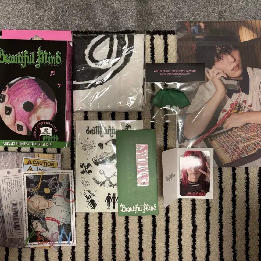 엑디즈 뷰티풀마인드 뷰마 한정반 한정판 앨범 엑스디너리 히어로즈