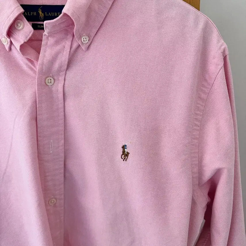 [SOLD OUT] 폴로 랄프로렌 옥스포드 핑크 셔츠(사이즈L)