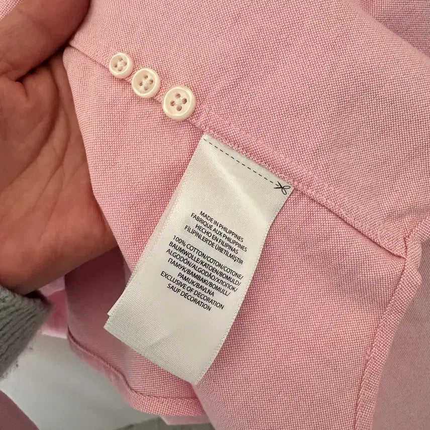 [SOLD OUT] 폴로 랄프로렌 옥스포드 핑크 셔츠(사이즈L)