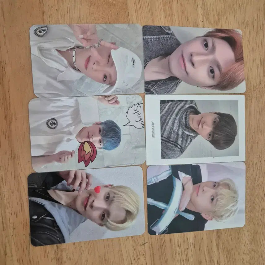 에이티즈 홍중 포카 일괄판매