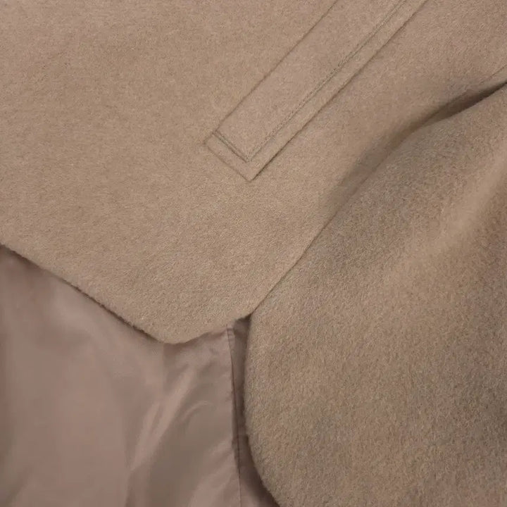 [BUNJANG] IT MICHAA Button Poncho Coat / 잇미샤(it MICHAA) 여성 가오리핏 울 버튼 판쵸 코트 66-77