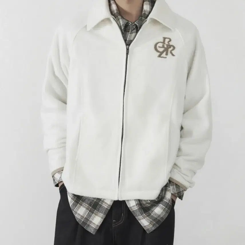 [BUNJANG] Cravity Fleece Zip-Up Blouson / 시티브리즈 플리스 후리스 집업 블루종(새상품)