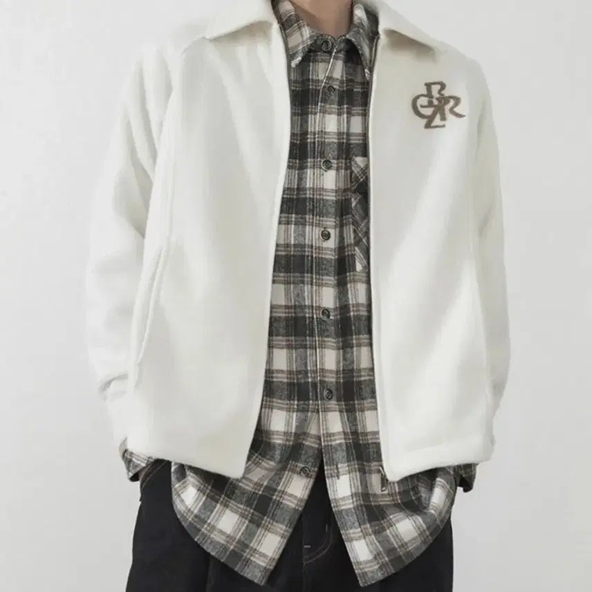 [BUNJANG] Cravity Fleece Zip-Up Blouson / 시티브리즈 플리스 후리스 집업 블루종(새상품)