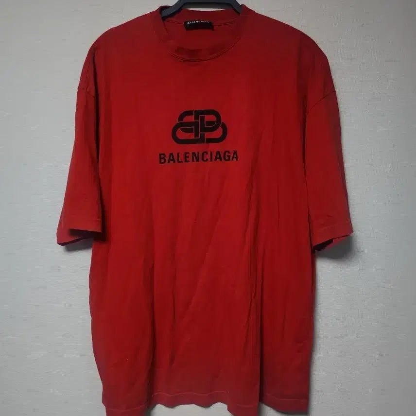 [SOLD OUT] 발렌시아가 BB로고 반팔 티셔츠