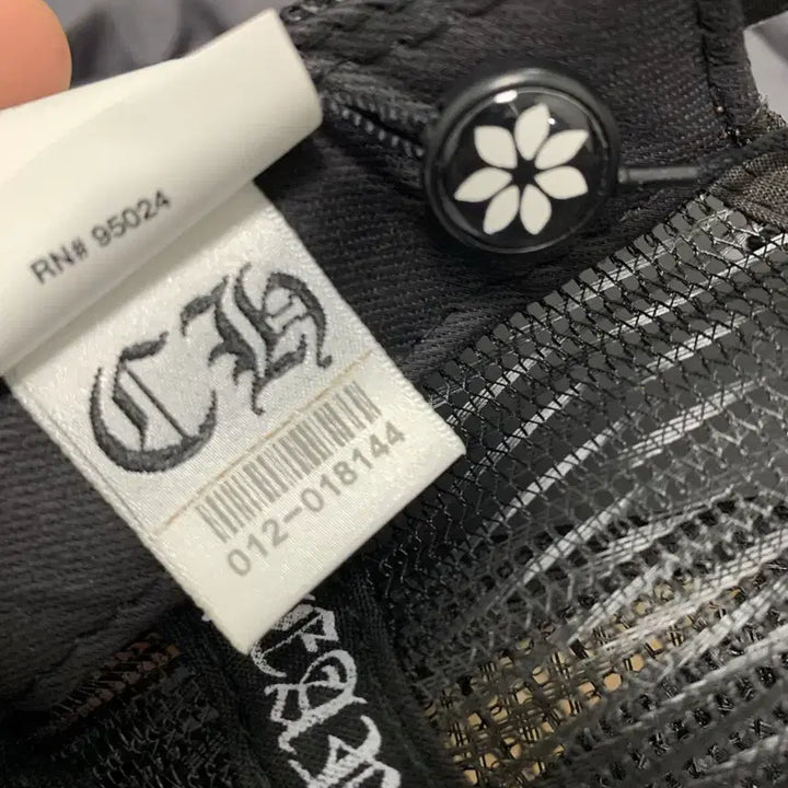 [BUNJANG] Chrome Hearts Hollywood Mesh Trucker Cap / 크롬하츠 ch 할리우드 메쉬 트러커 캡 모자