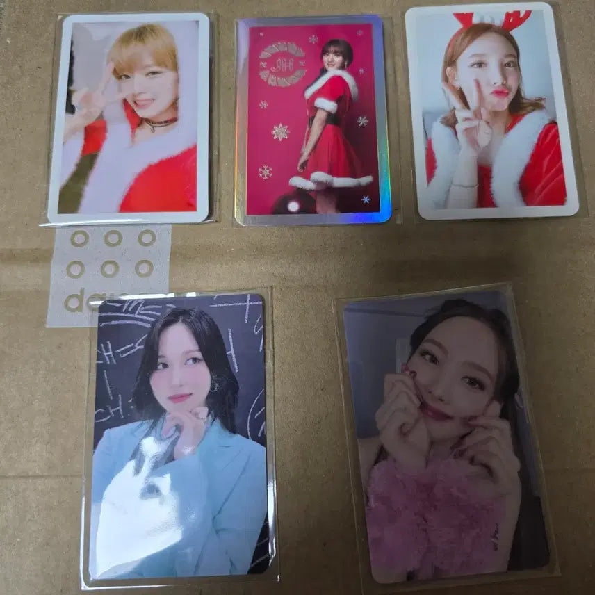 트와이스 포토카드(TWICE 크리스마스, 스트라이크존)