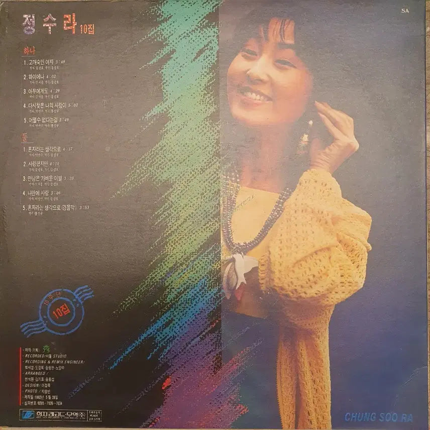 [BUNJANG] Jung Su Ra LP Bundle Set / 정수라 LP3장