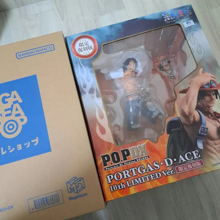 [BUNJANG] Megahouse One Piece POP NEO DX Portgas D. Ace 10th Anniversary Figure / 메가하우스 원피스 POP NEO DX 포트거스 D 에이스 10주년 피규어