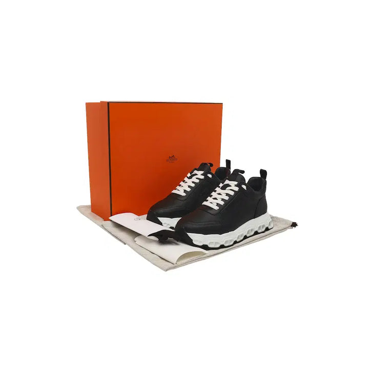 [BUNJANG] Hermes H252014Z Impulse Sneakers Black - 37.5 / 에르메스 H252014Z 임펄스 스니커즈 블랙 - 37.5