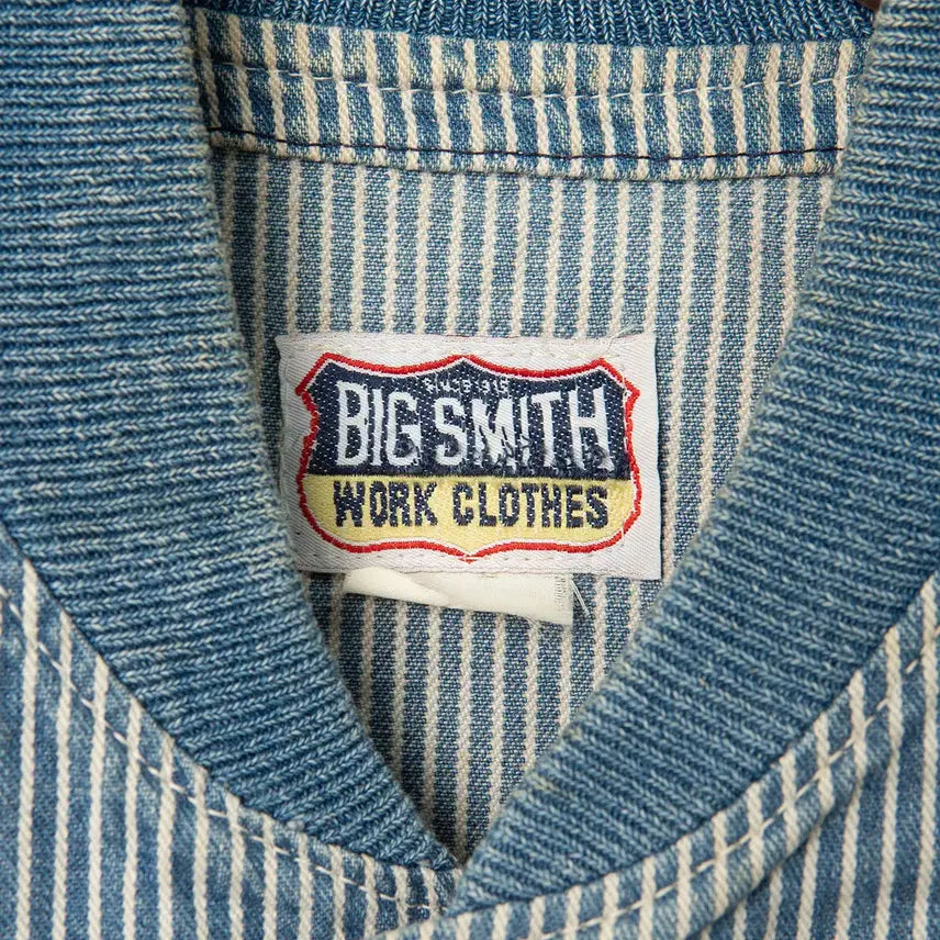 [BUNJANG] Big Smith Hickory Work Vest / [100] 80s Big Smith 히코리 워크 베스트