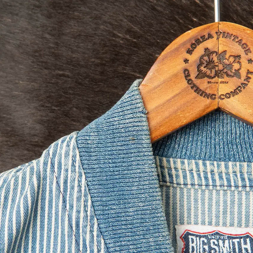 [BUNJANG] Big Smith Hickory Work Vest / [100] 80s Big Smith 히코리 워크 베스트