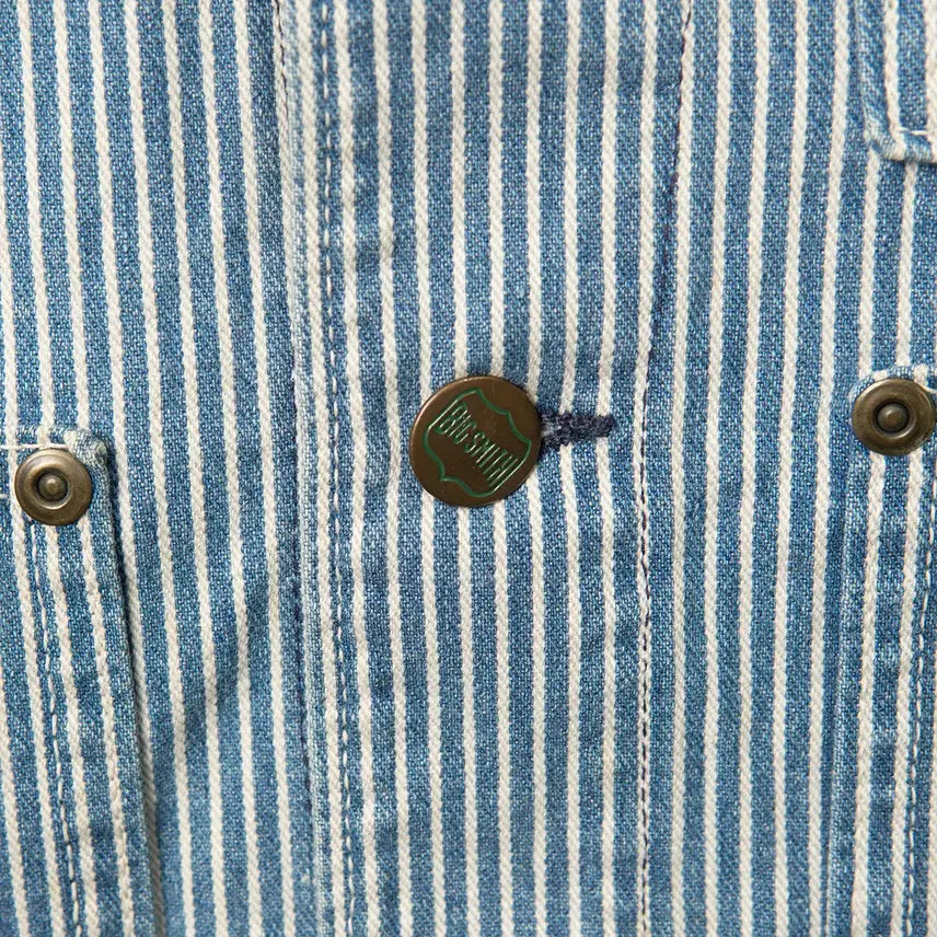 [BUNJANG] Big Smith Hickory Work Vest / [100] 80s Big Smith 히코리 워크 베스트