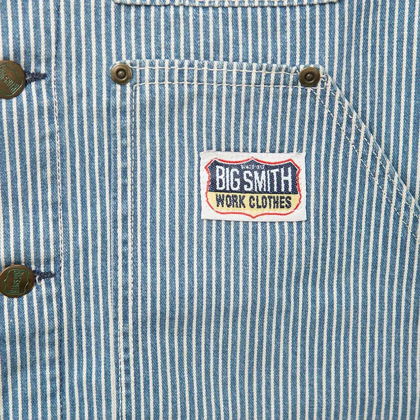 [BUNJANG] Big Smith Hickory Work Vest / [100] 80s Big Smith 히코리 워크 베스트