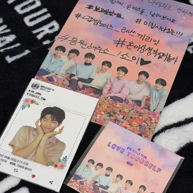 방탄소년단 럽셀콘 아미부스 특전 포카 남준