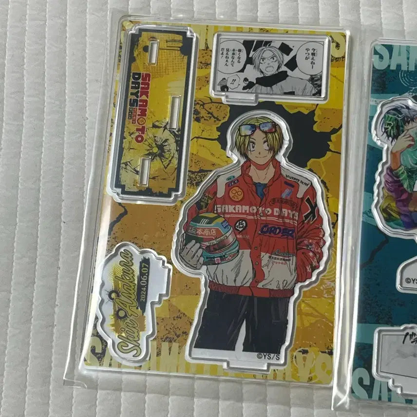 [BUNJANG] Sakamoto Days Diorama Acrylic Set / 사카모토데이즈 디오라마 아크릴 점프샵 일괄 양도 아사쿠라신 세바나츠키